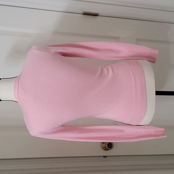 New York & Company Size XS Pink Button Front Cardigan, Excellent Used Condition - Picture 7 of 14